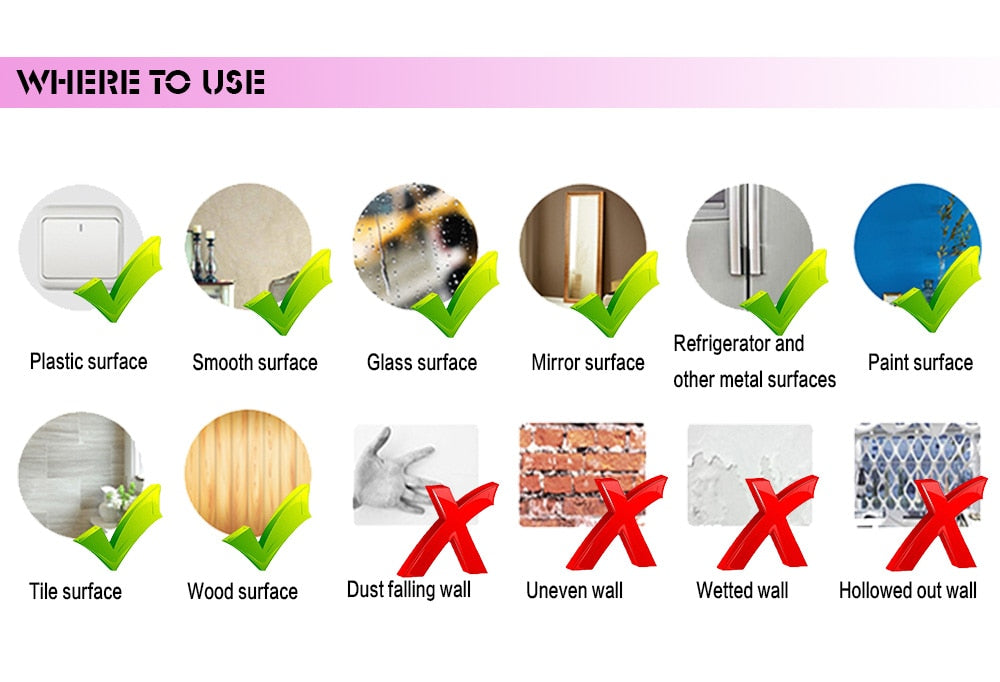 Wall Stickers Manicure Hands (multiple colours) SKU# WAL0014